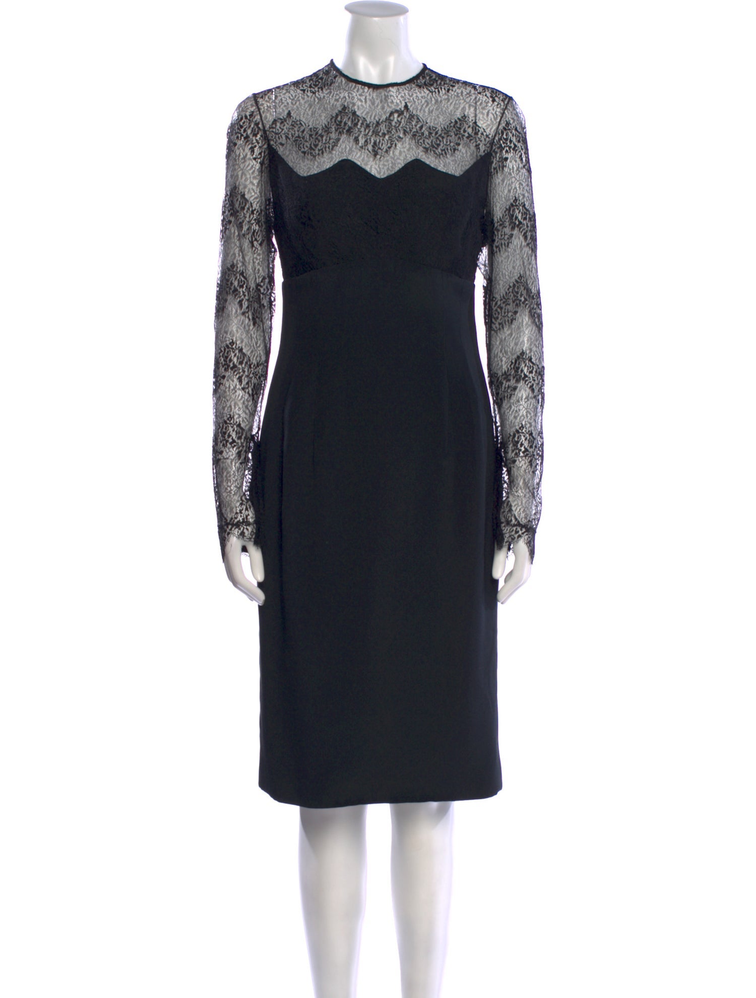Saks Fifth Avenue Crew Neck Knee-Length Dress