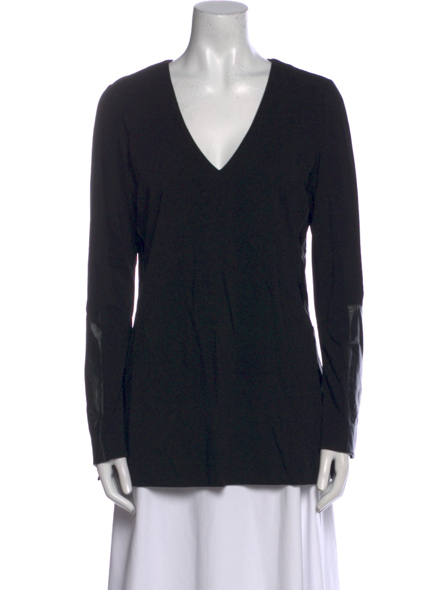 Saks Fifth Avenue V-Neck Long Sleeve Tunic
