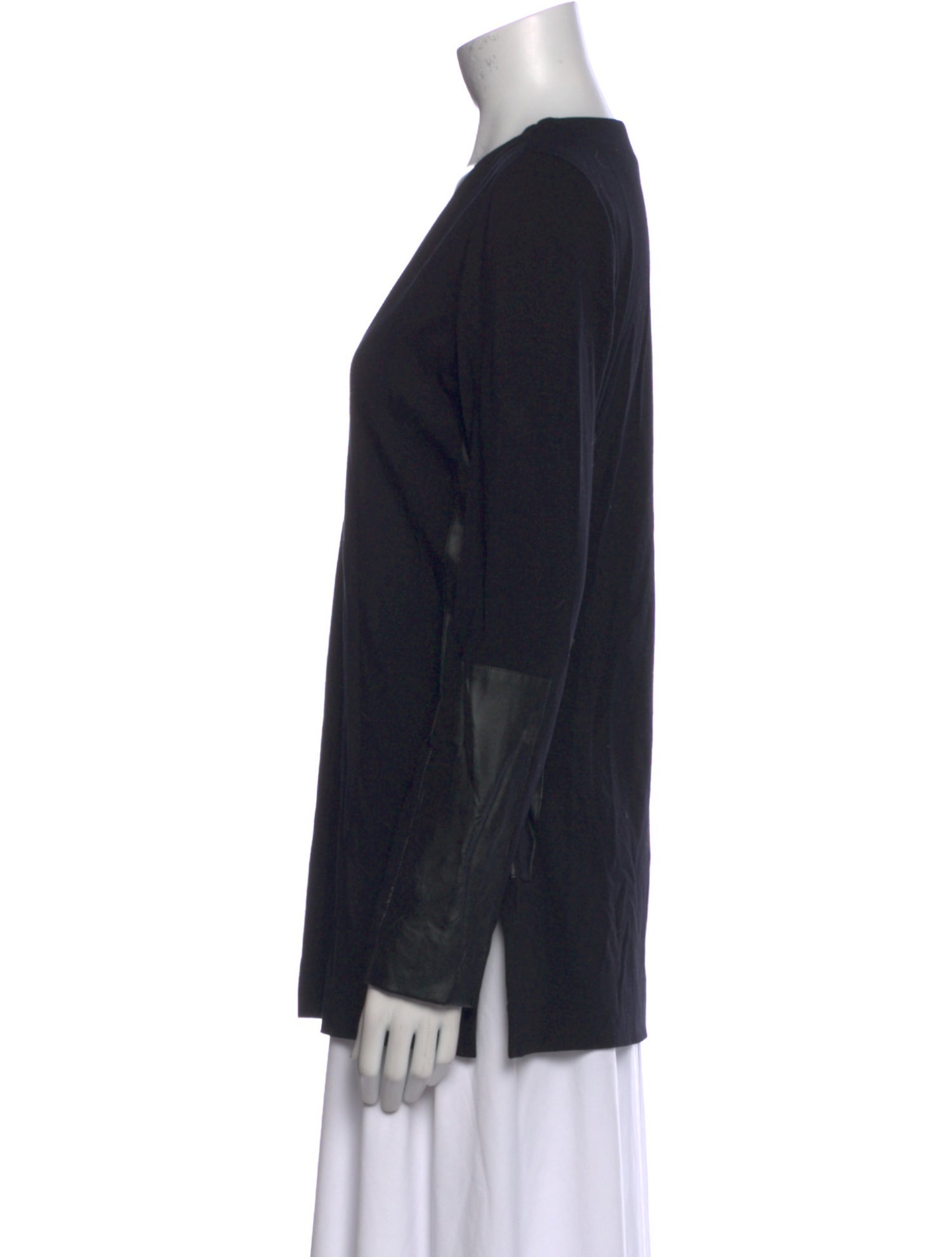 Saks Fifth Avenue V-Neck Long Sleeve Tunic