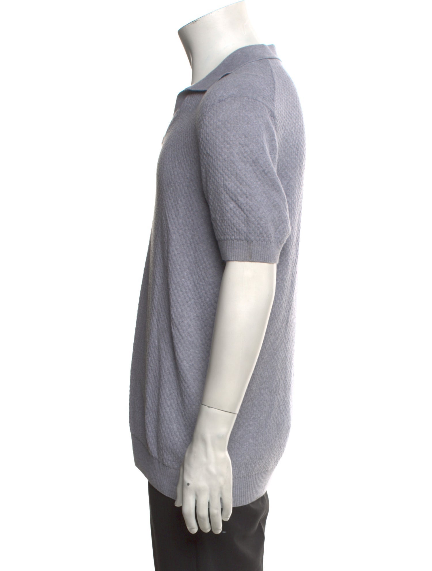 Saks Fifth Avenue Collar Short Sleeve Polo Shirt