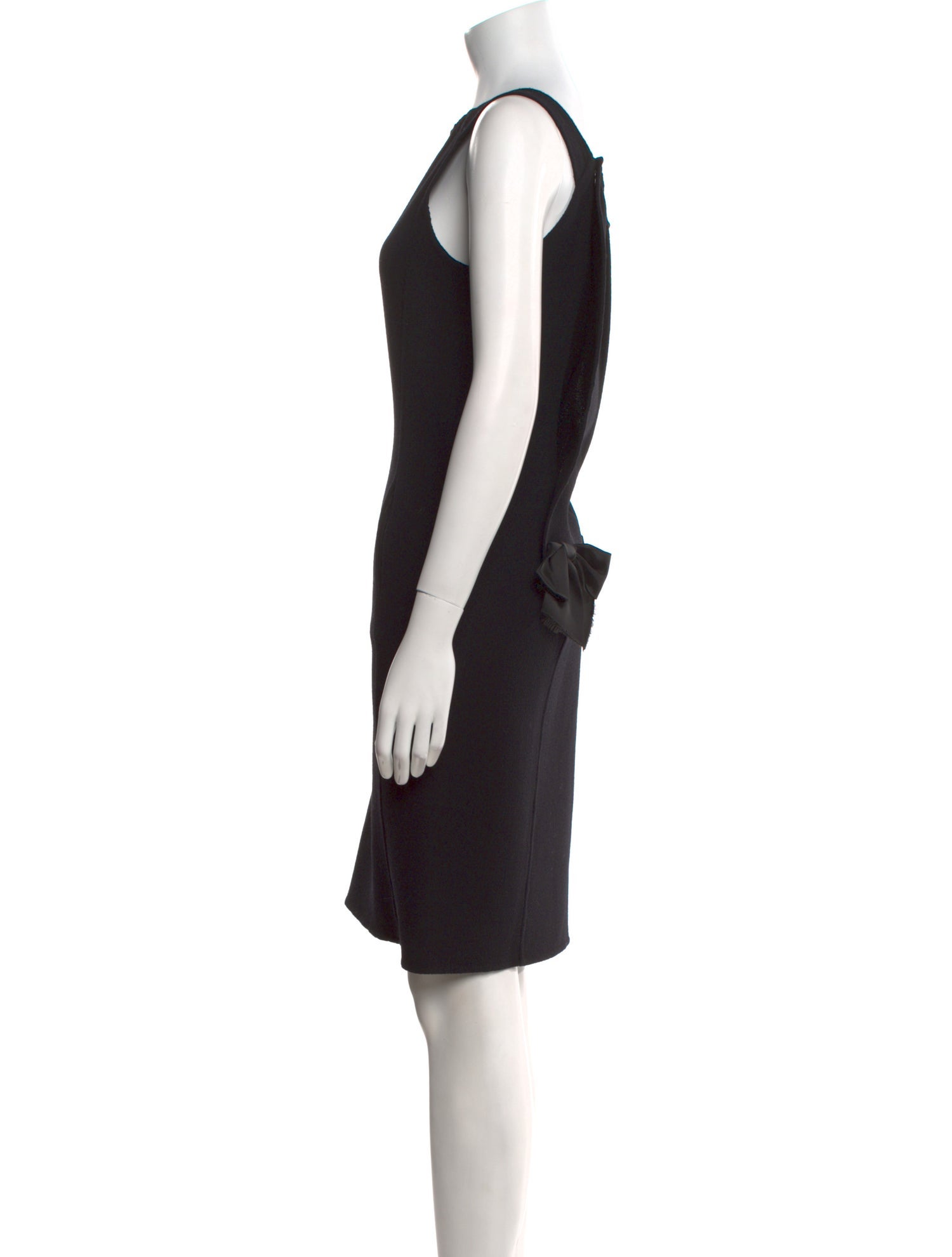 Saks Fifth Avenue Wool Knee-Length Dress