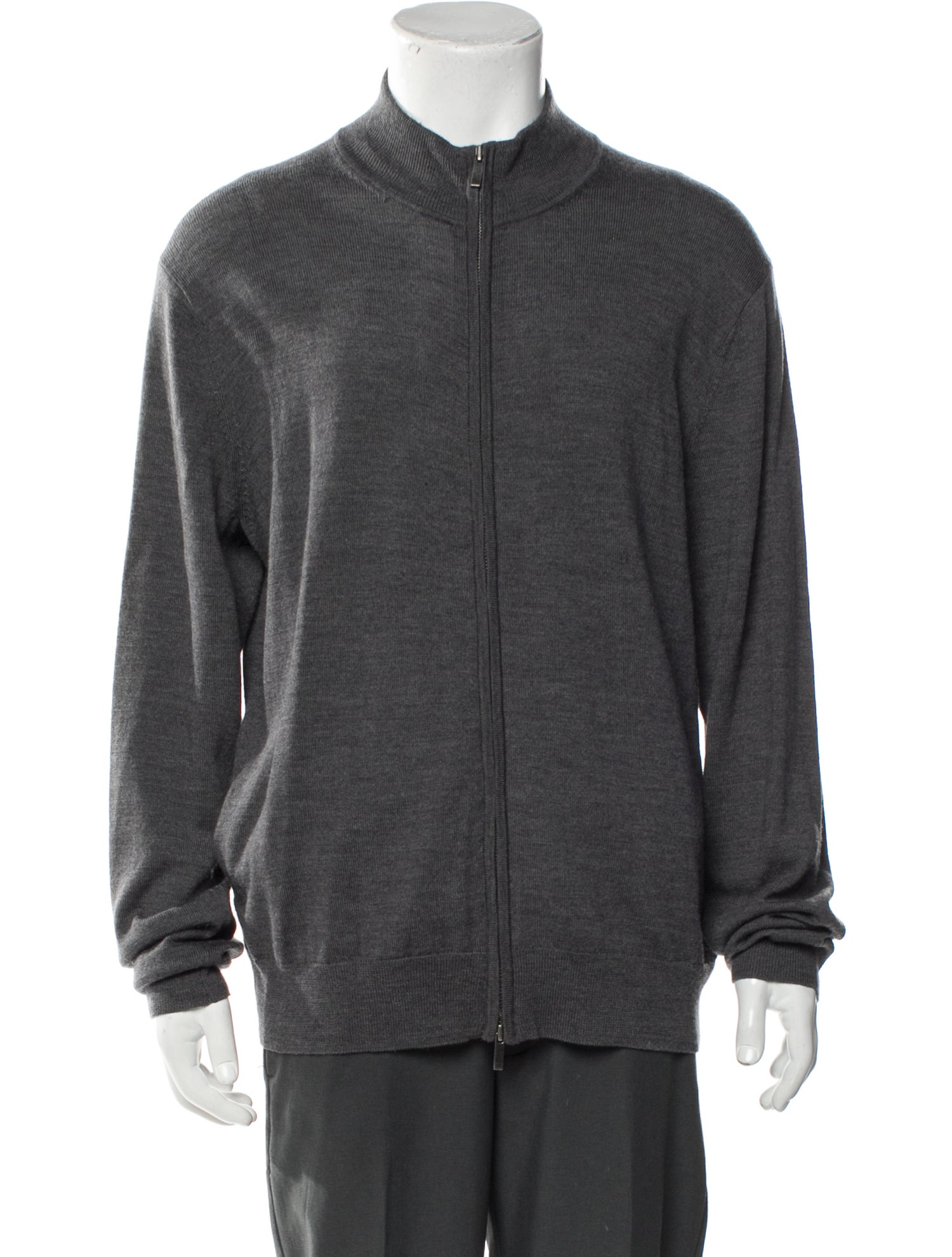 Saks Fifth Avenue Merino Wool Turtleneck Cardigan