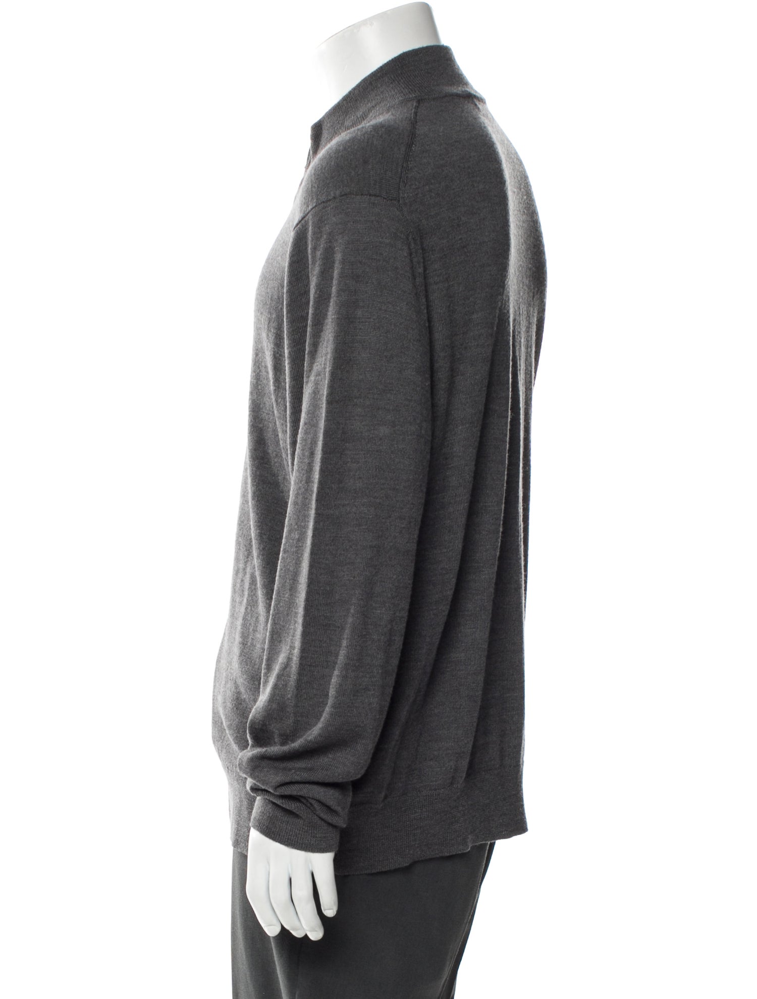 Saks Fifth Avenue Merino Wool Turtleneck Cardigan