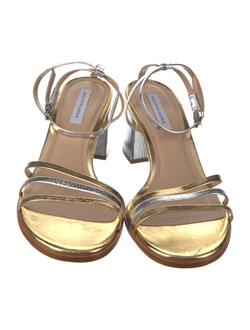 Saks Fifth Avenue Patent Leather Sandals