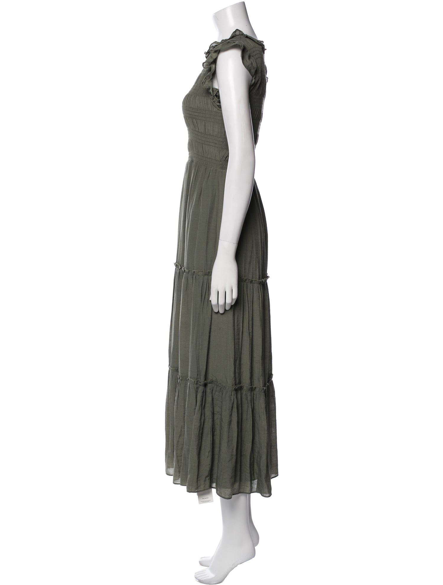 Saks Fifth Avenue Crew Neck Long Dress