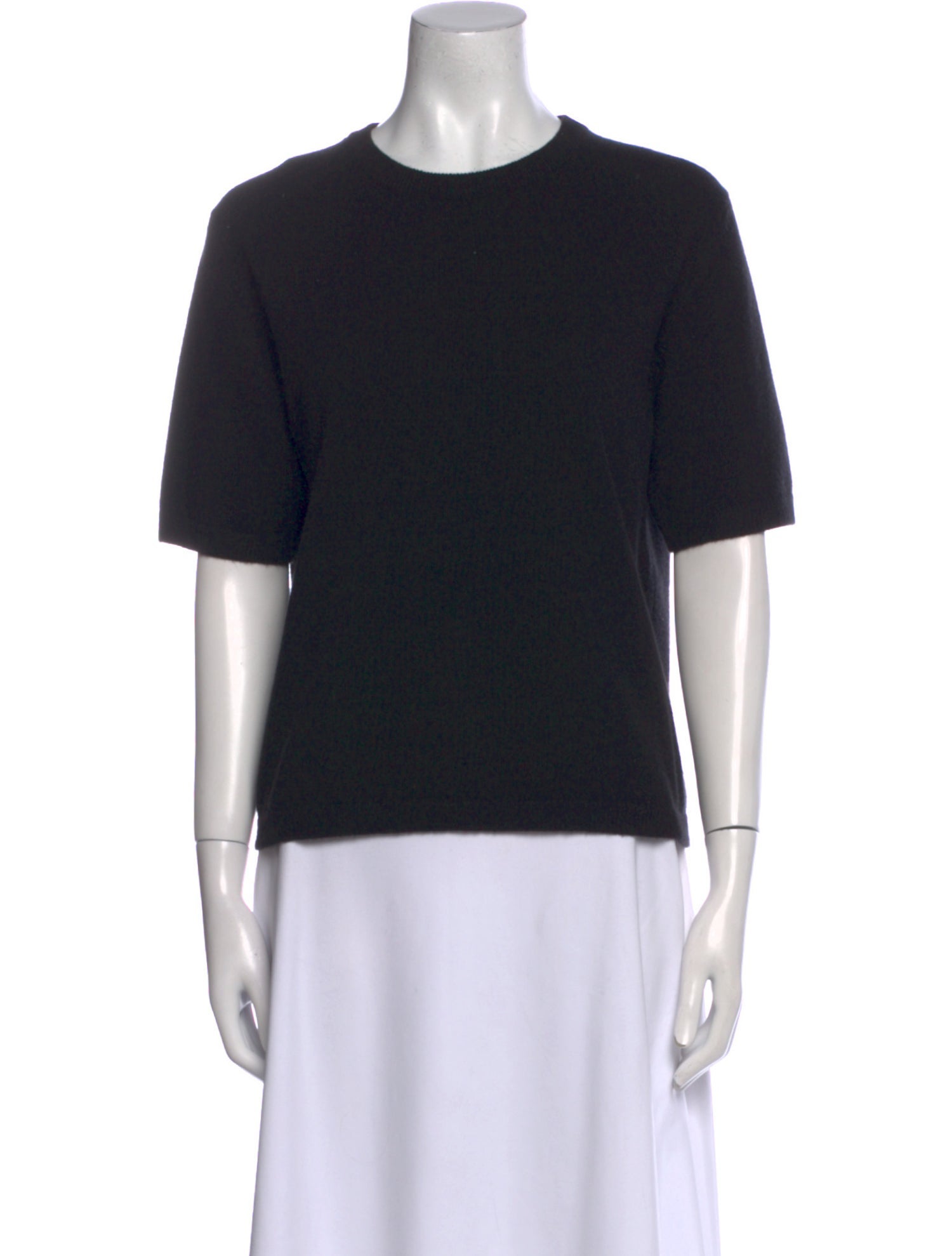Saks Fifth Avenue Cashmere Crew Neck T-Shirt