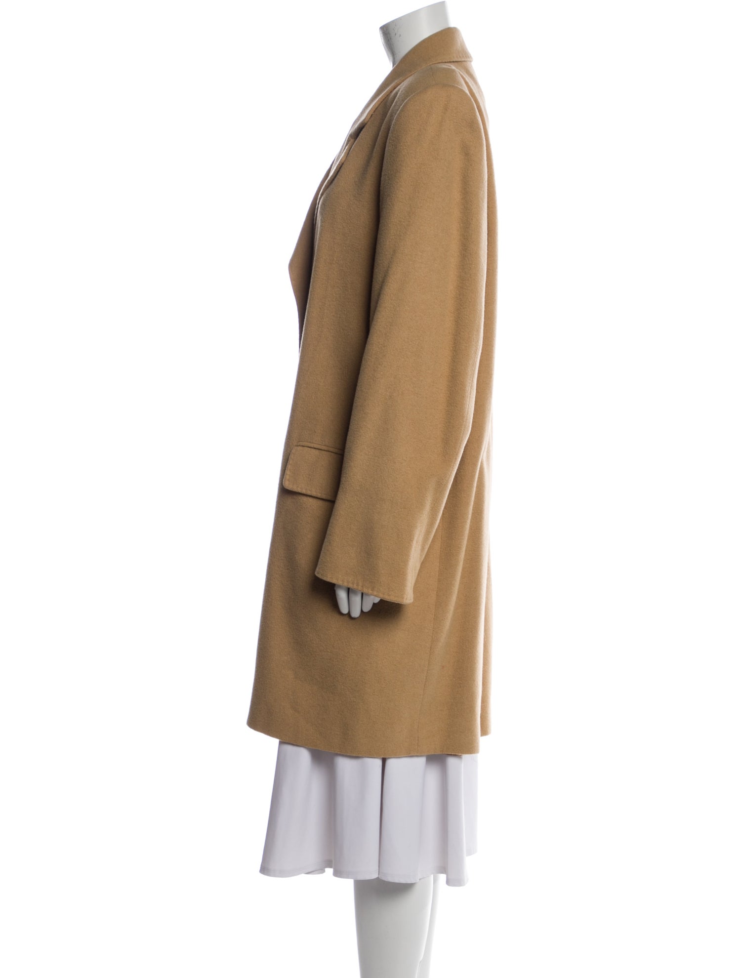 Saks Fifth Avenue Camel Hair Peacoat