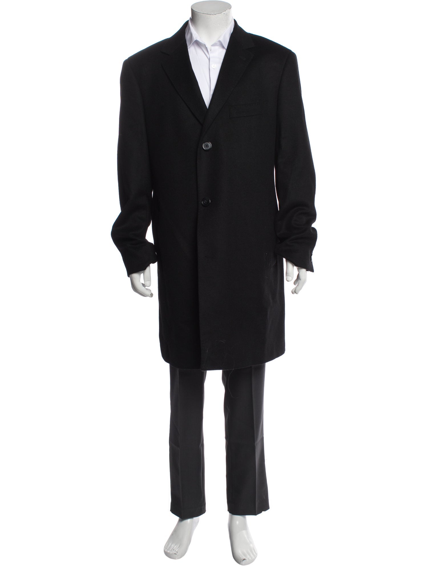 Saks Fifth Avenue Wool Overcoat