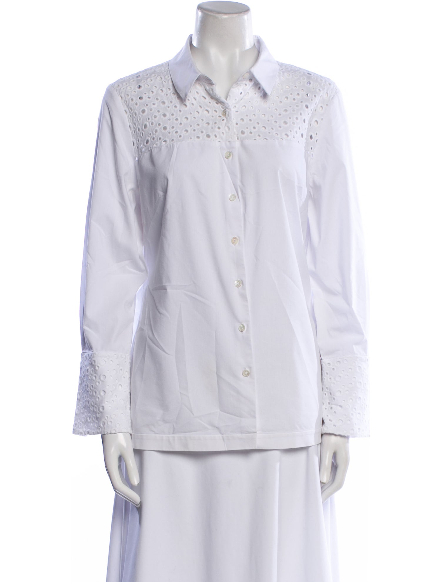 Saks Fifth Avenue Long Sleeve Button-Up Top