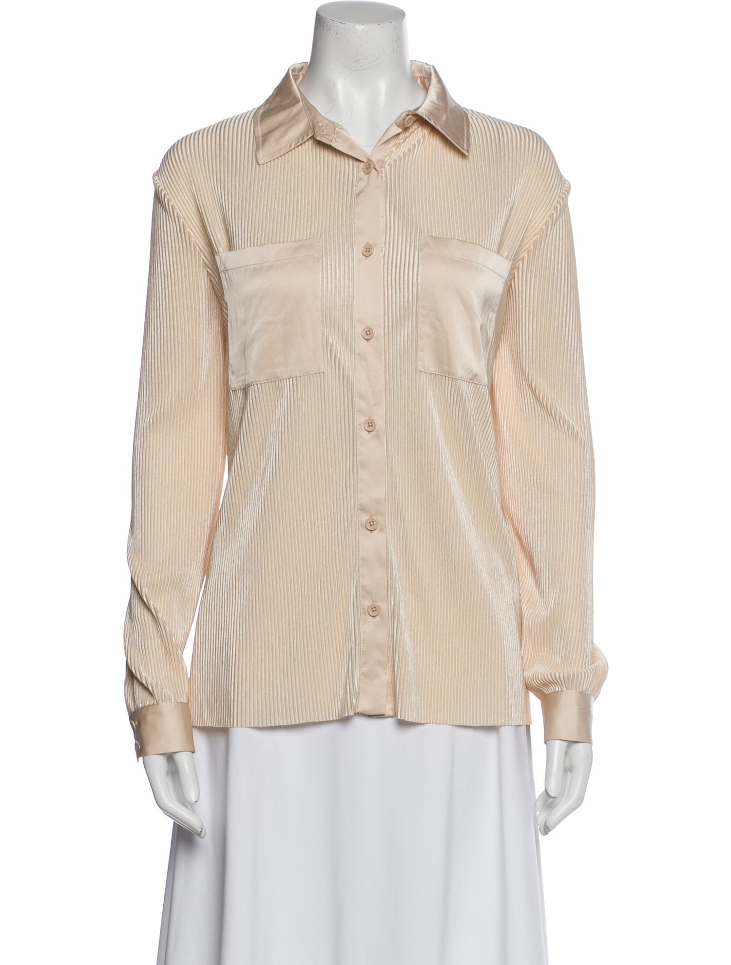 Saks Fifth Avenue Long Sleeve Button-Up Top