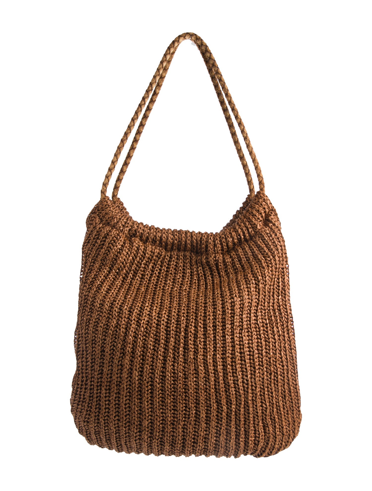 Saks Fifth Avenue Straw Hobo