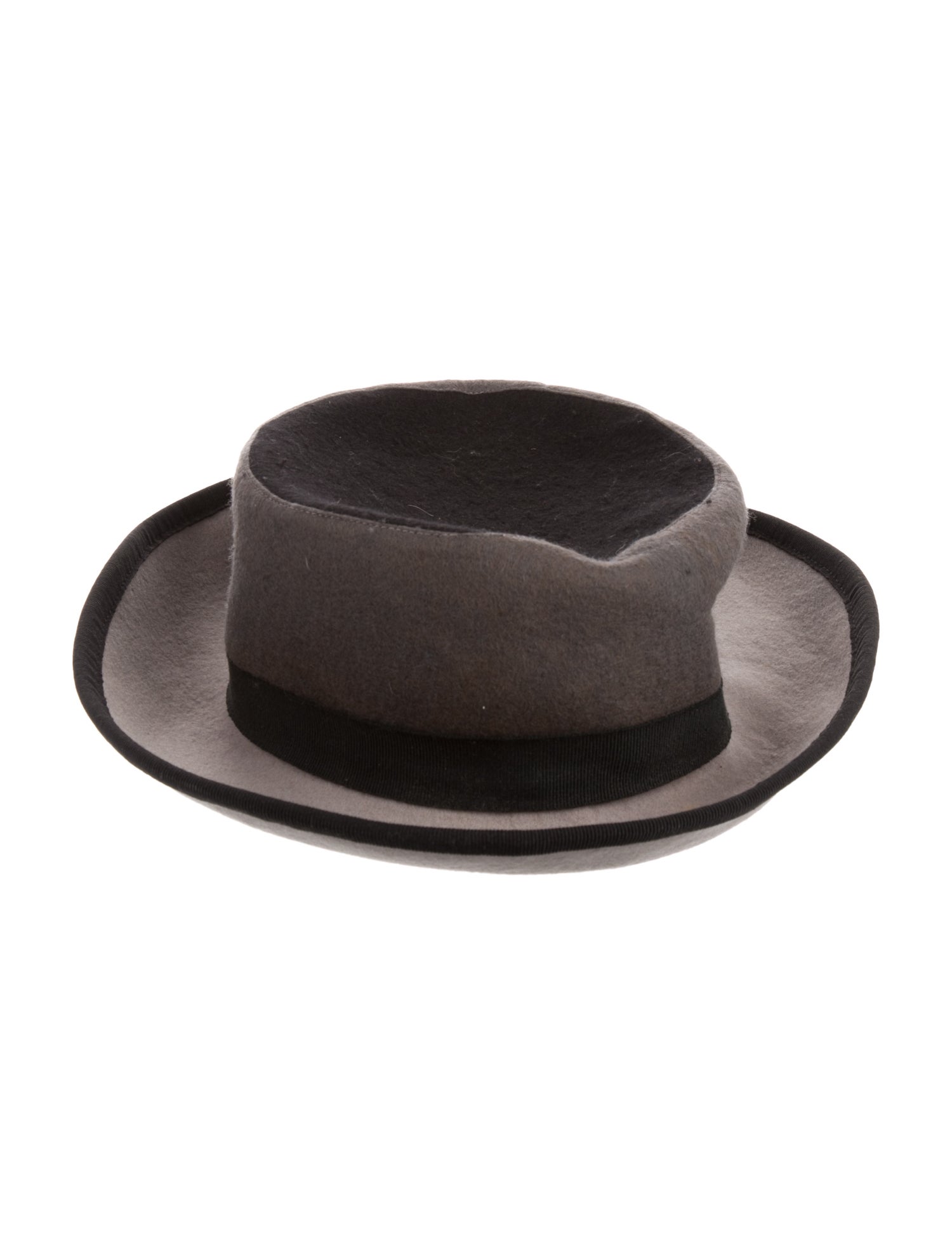 Saks Fifth Avenue Wool Pork Pie Hat