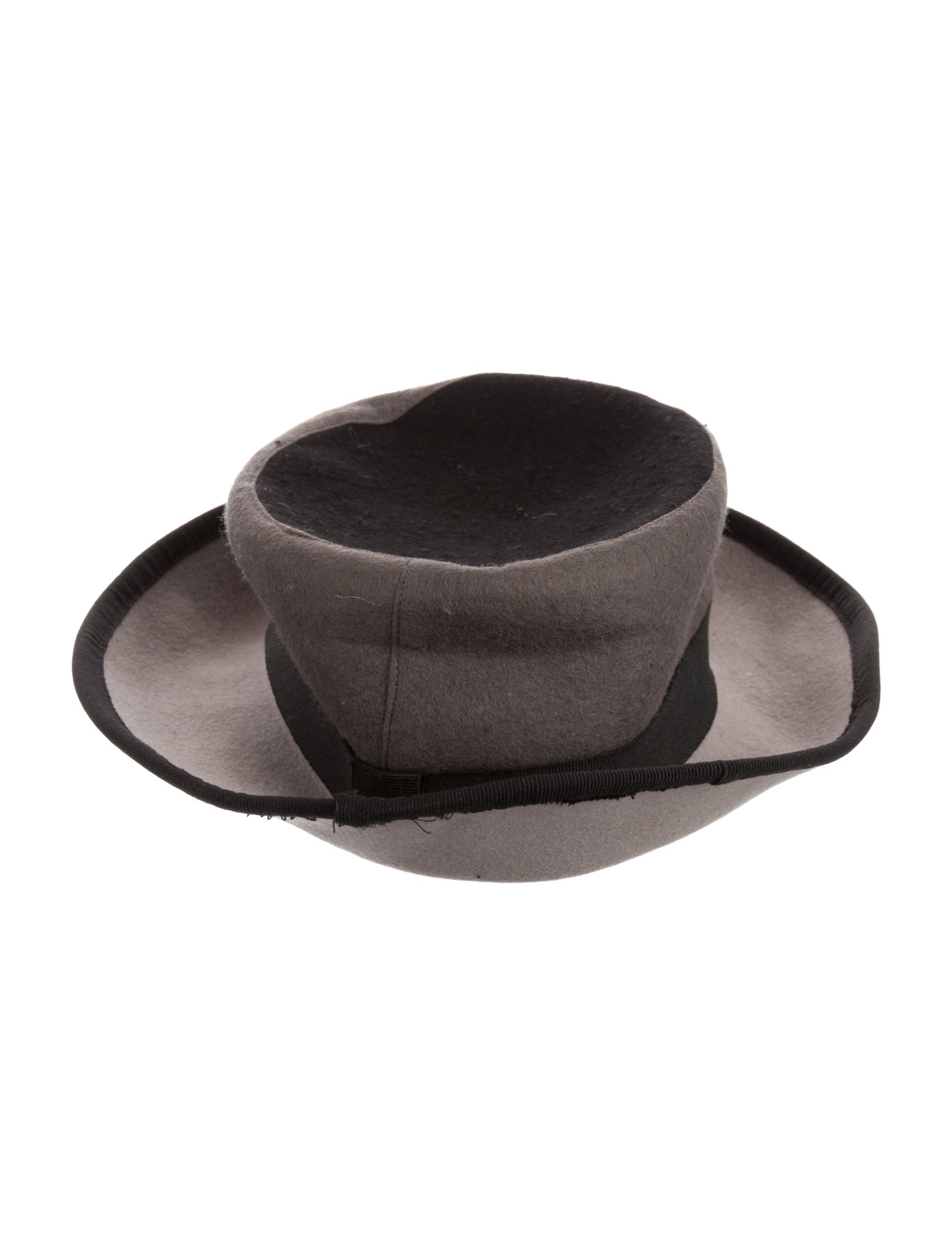 Saks Fifth Avenue Wool Pork Pie Hat