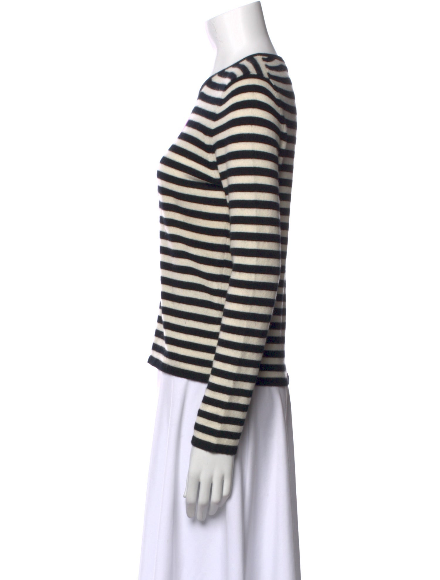 Saks Fifth Avenue Cashmere Striped Sweater