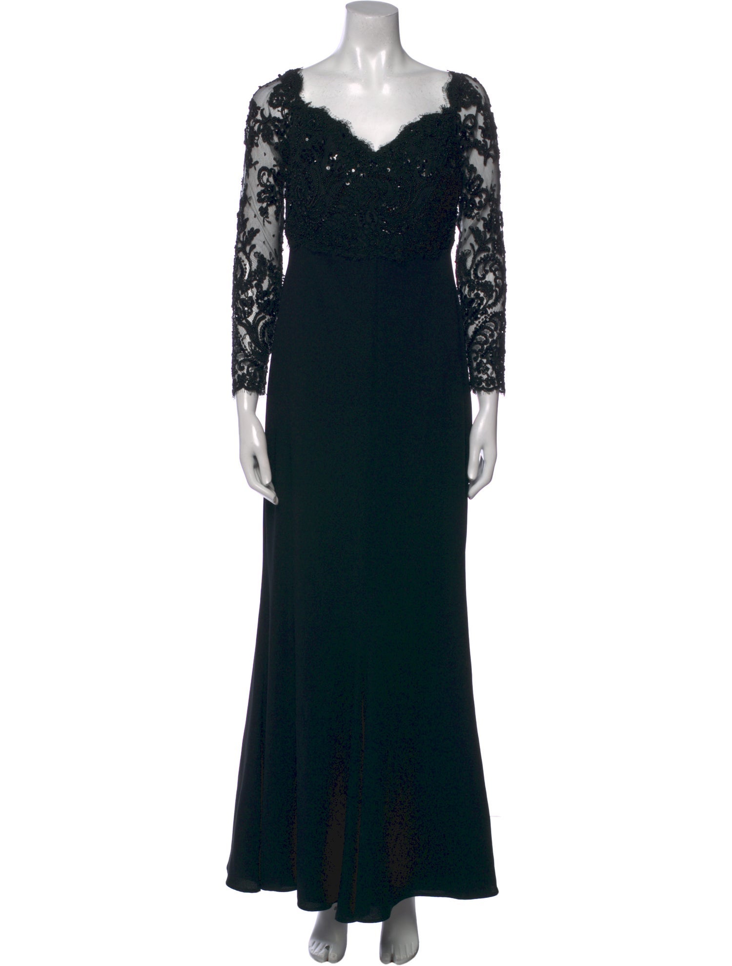 Saks Fifth Avenue Scoop Neck Long Dress