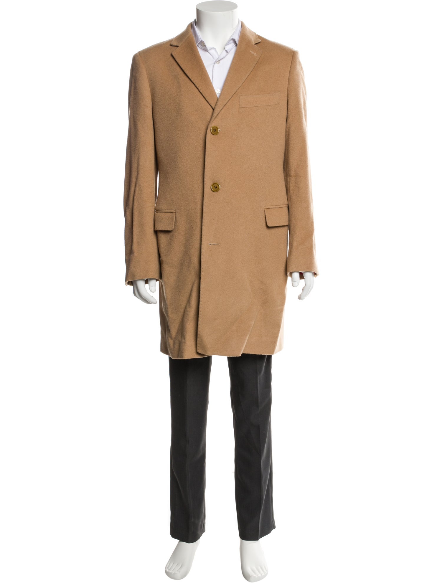 Saks Fifth Avenue Wool Overcoat