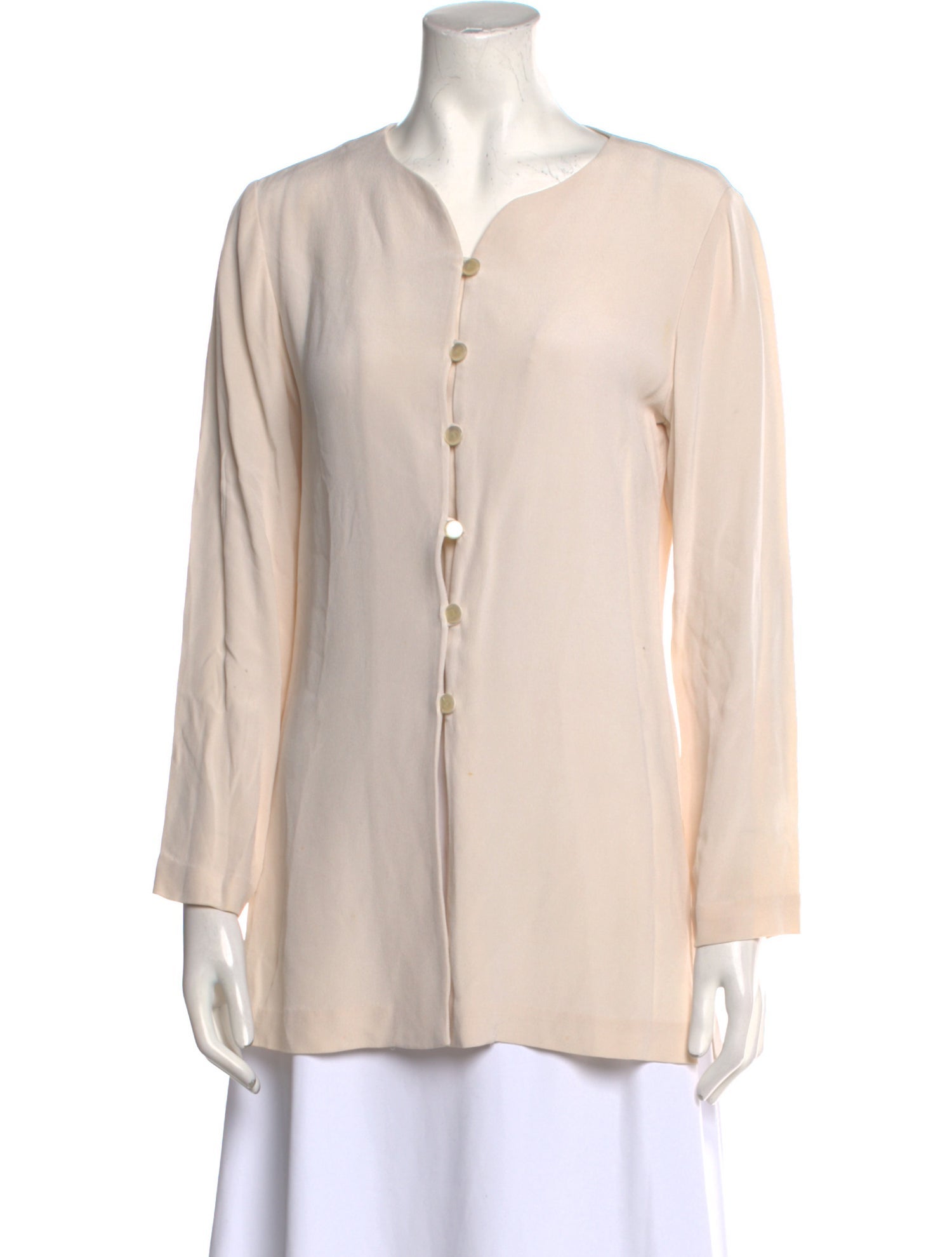 Saks Fifth Avenue V-Neck Long Sleeve Tunic