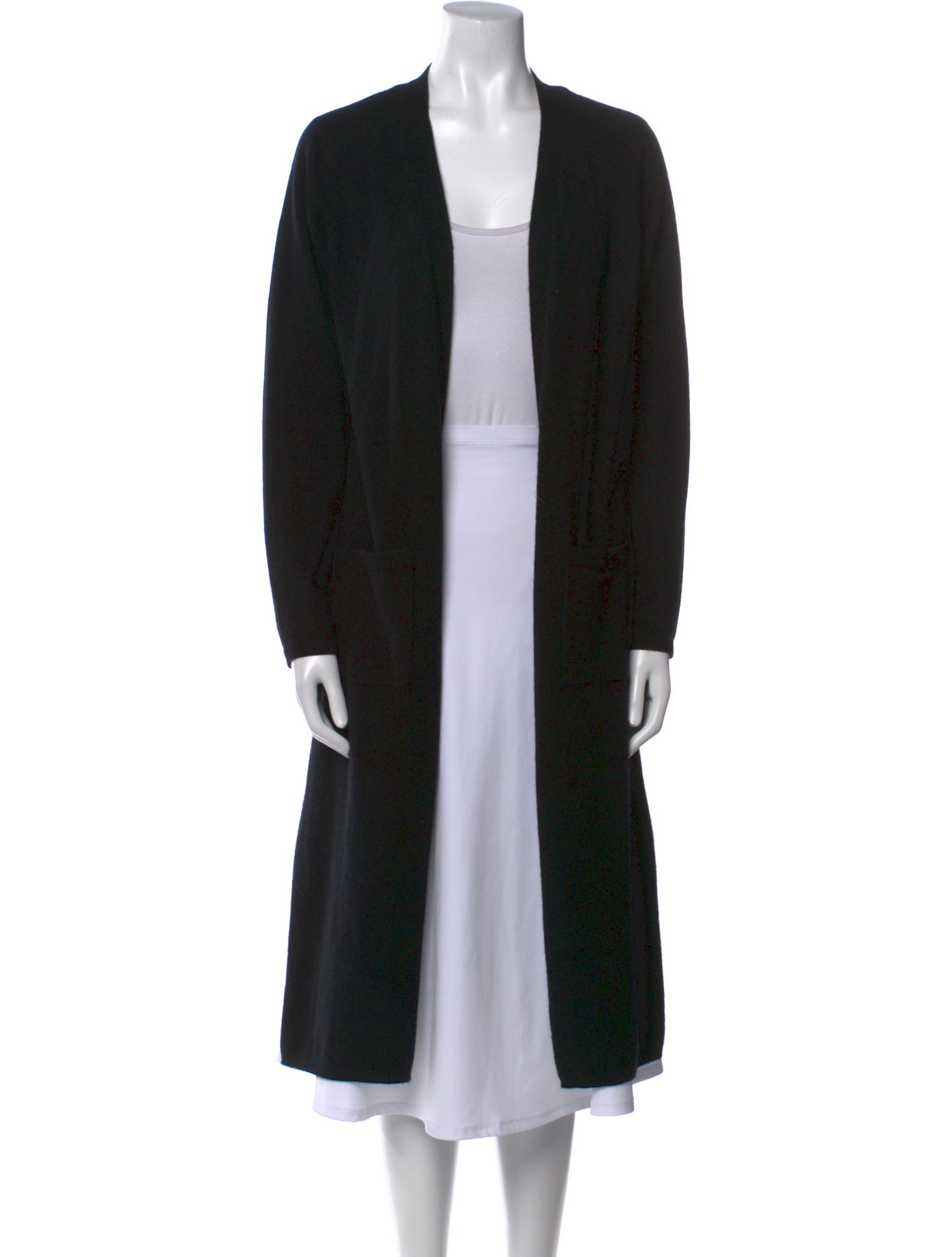 Saks Fifth Avenue Cashmere Open Front Sweater