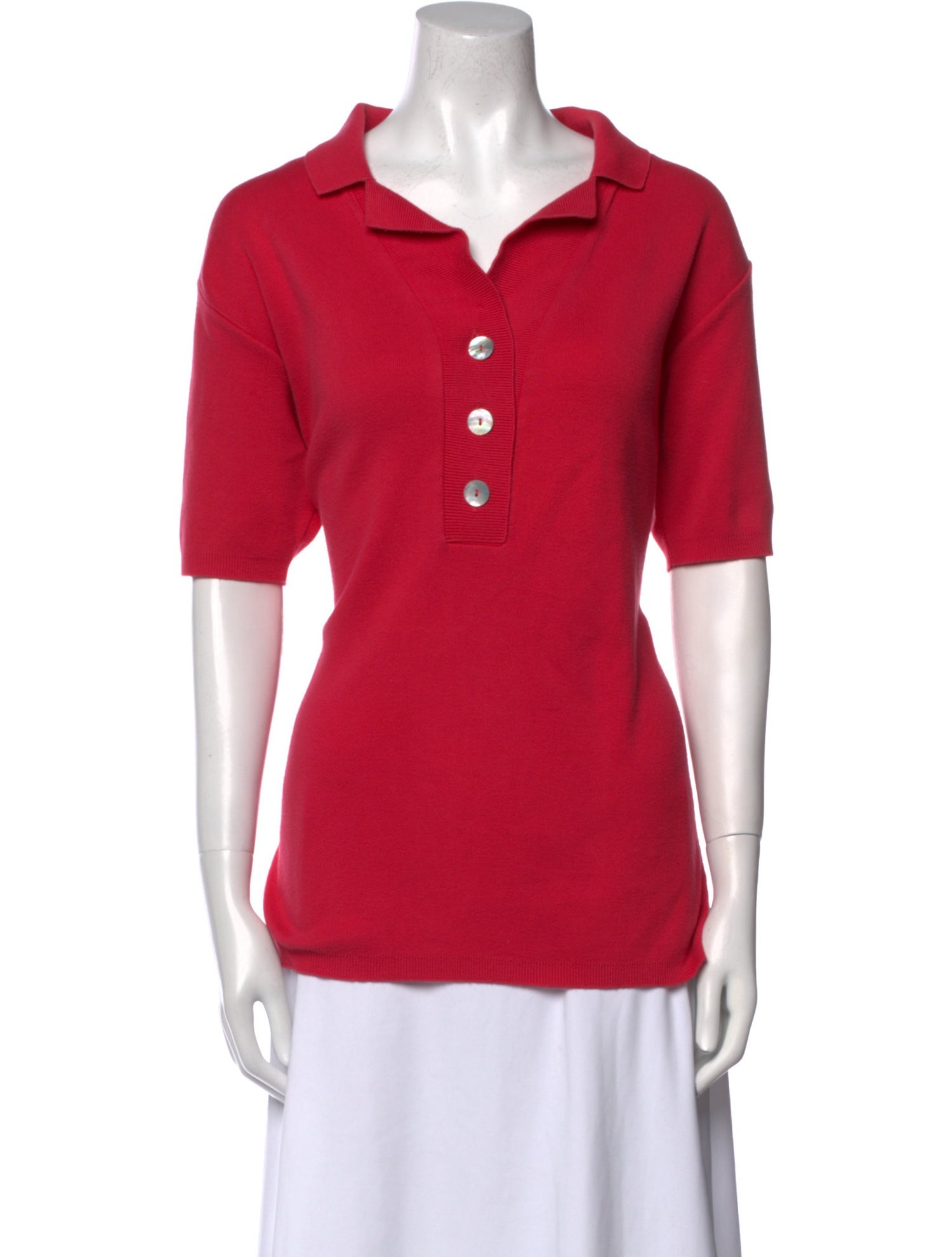 Saks Fifth Avenue Short Sleeve Polo