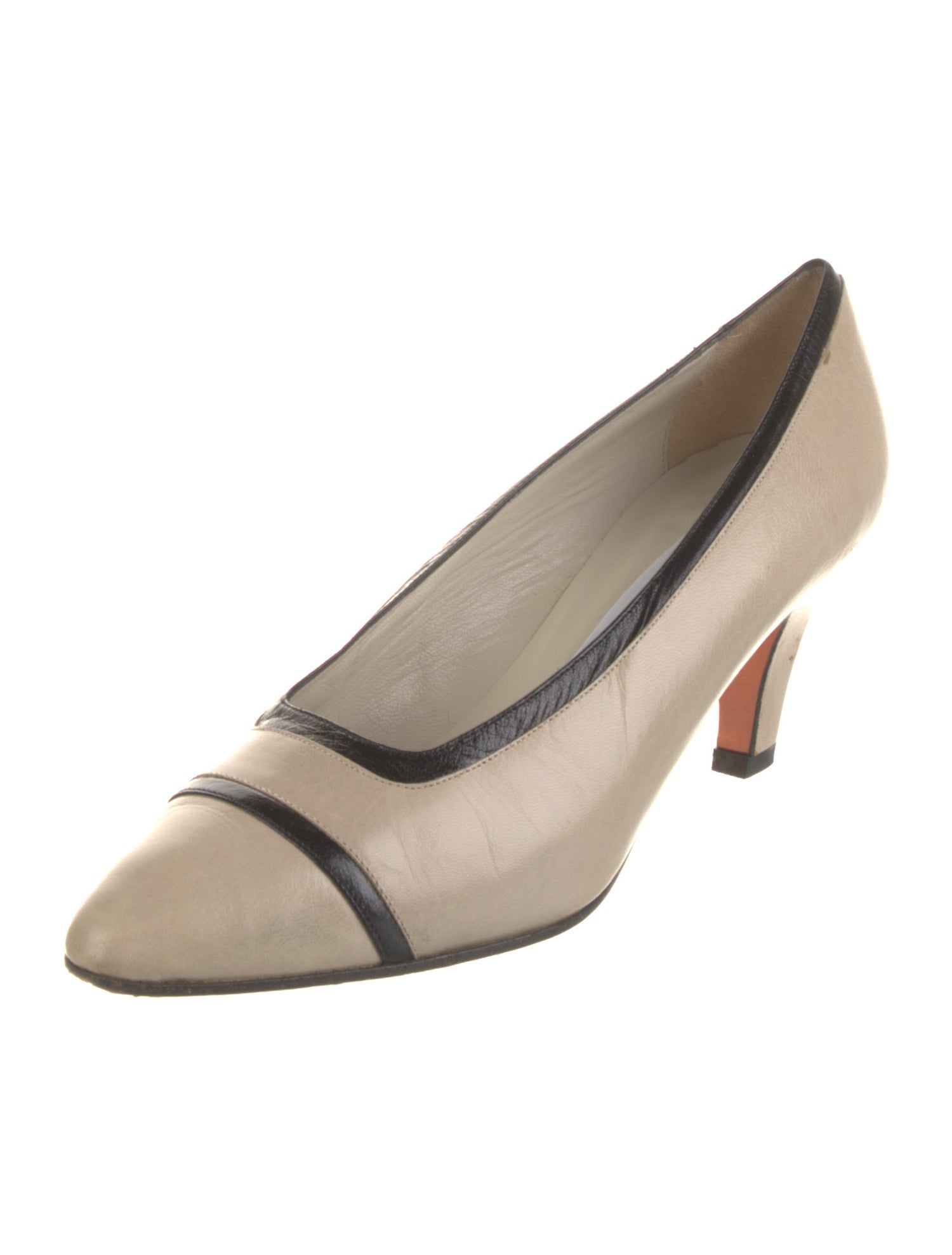 Saks Fifth Avenue Satin Pumps