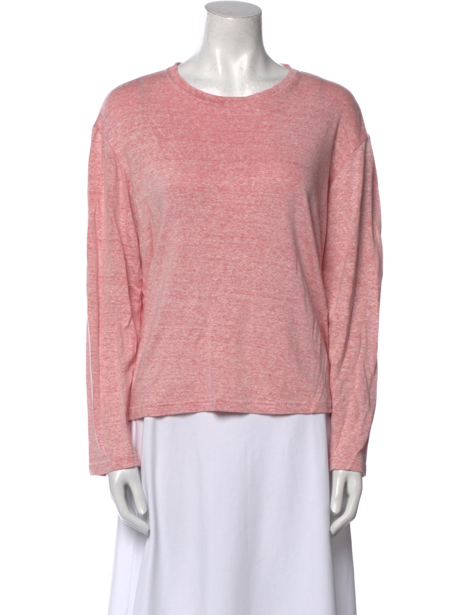 Saks Fifth Avenue Linen Scoop Neck Sweatshirt