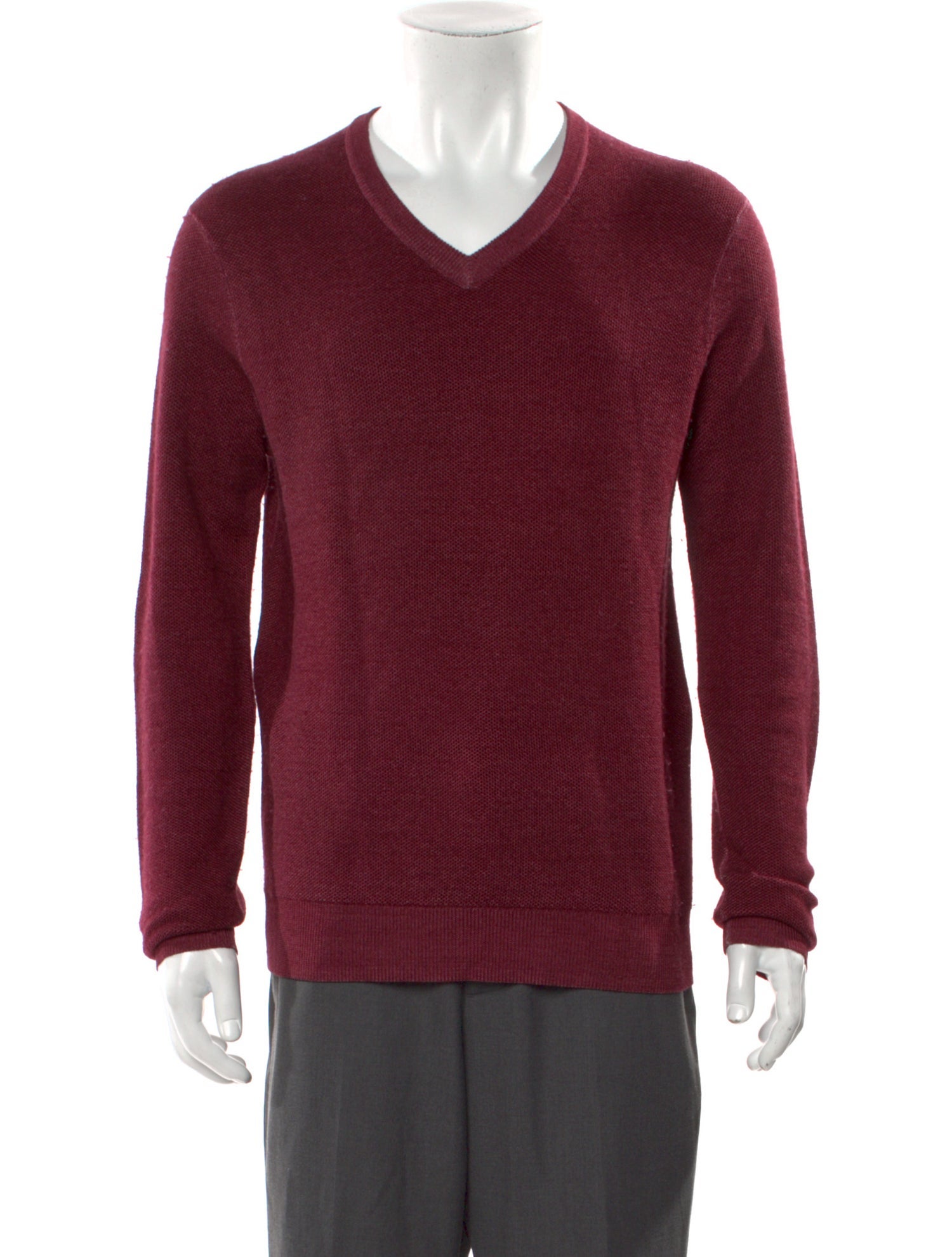 Saks Fifth Avenue Merino Wool V-Neck Pullover