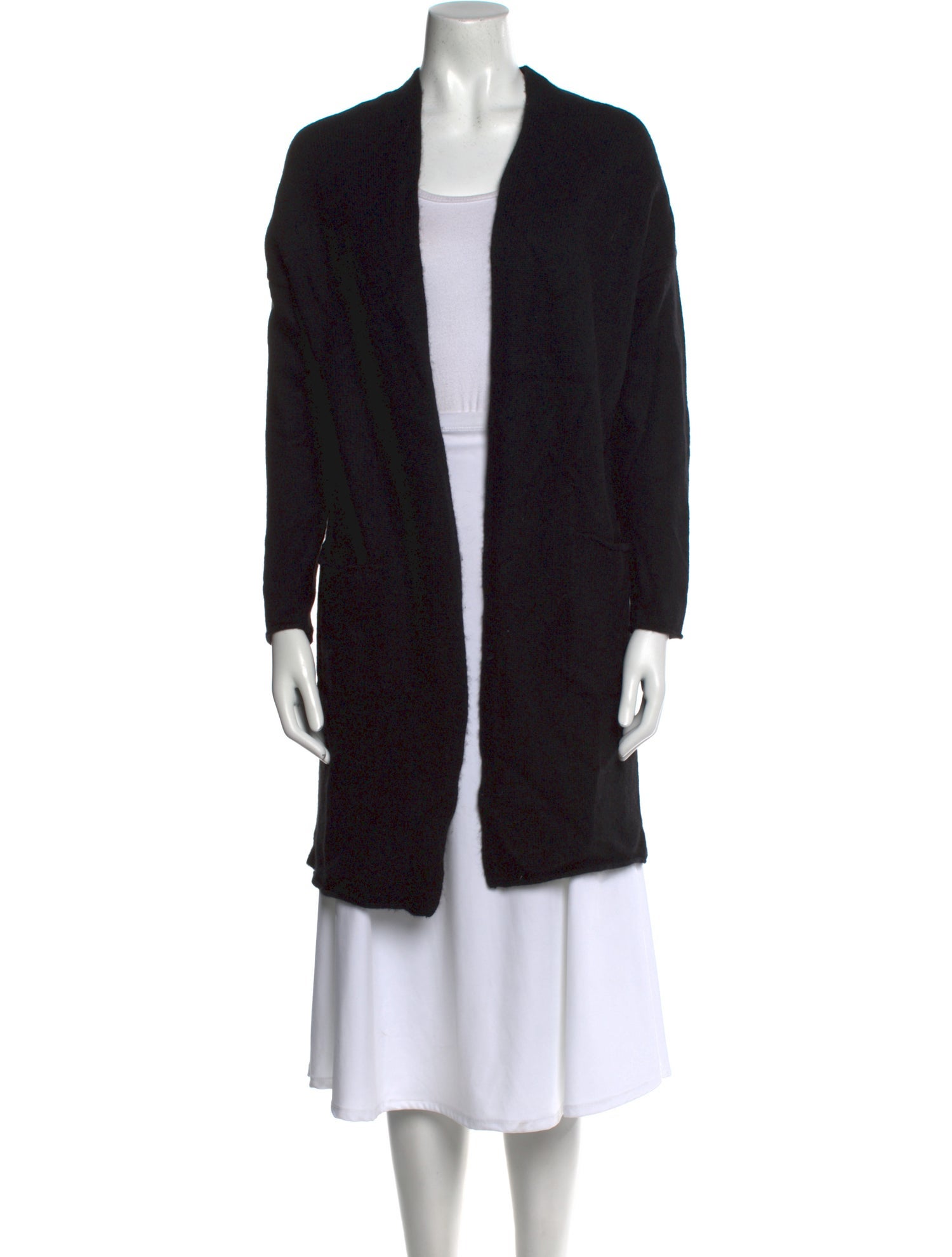 Saks Fifth Avenue Cashmere Open Front Sweater