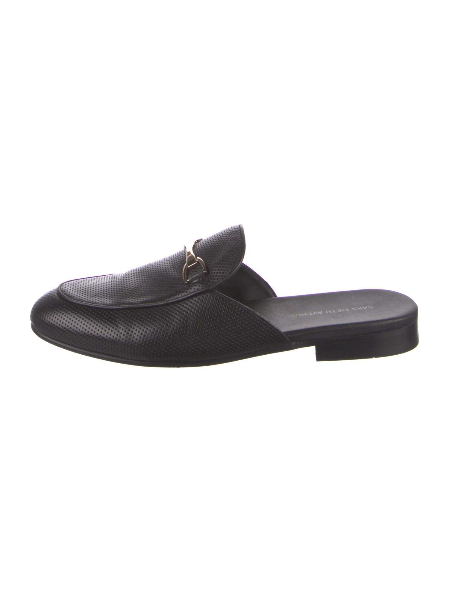 Saks Fifth Avenue Leather Slippers