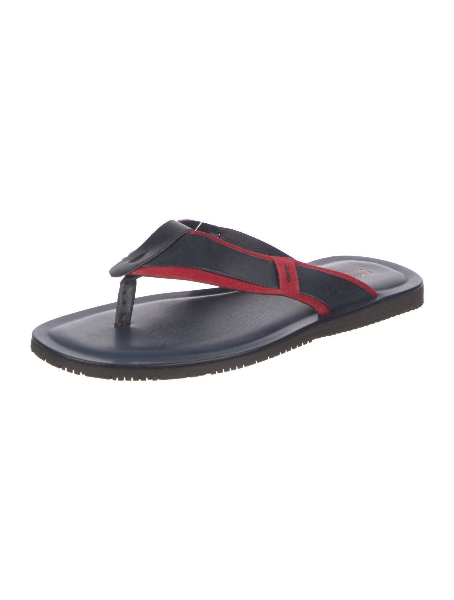Saks Fifth Avenue Leather Flip Flops