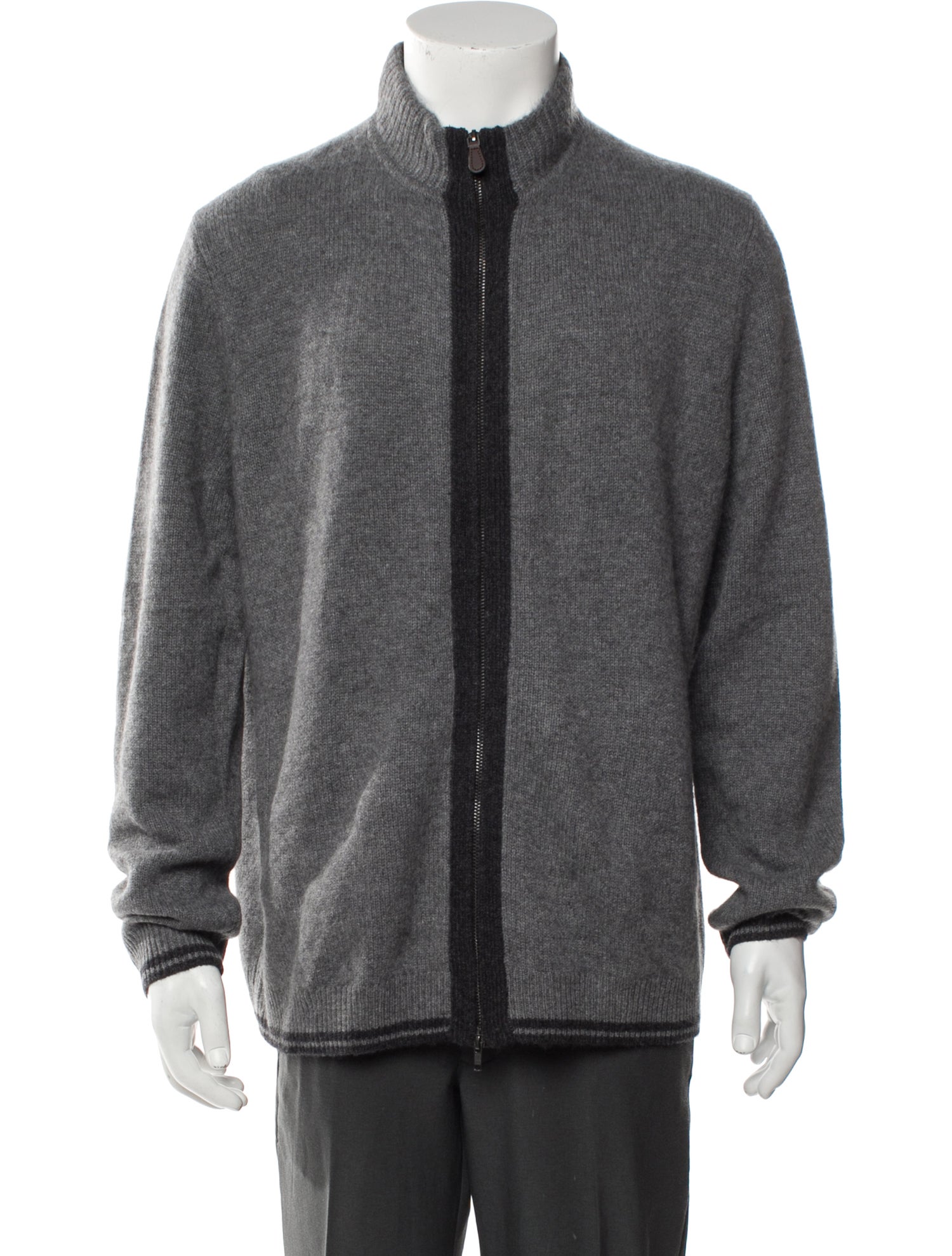 Saks Fifth Avenue Cashmere Turtleneck Cardigan