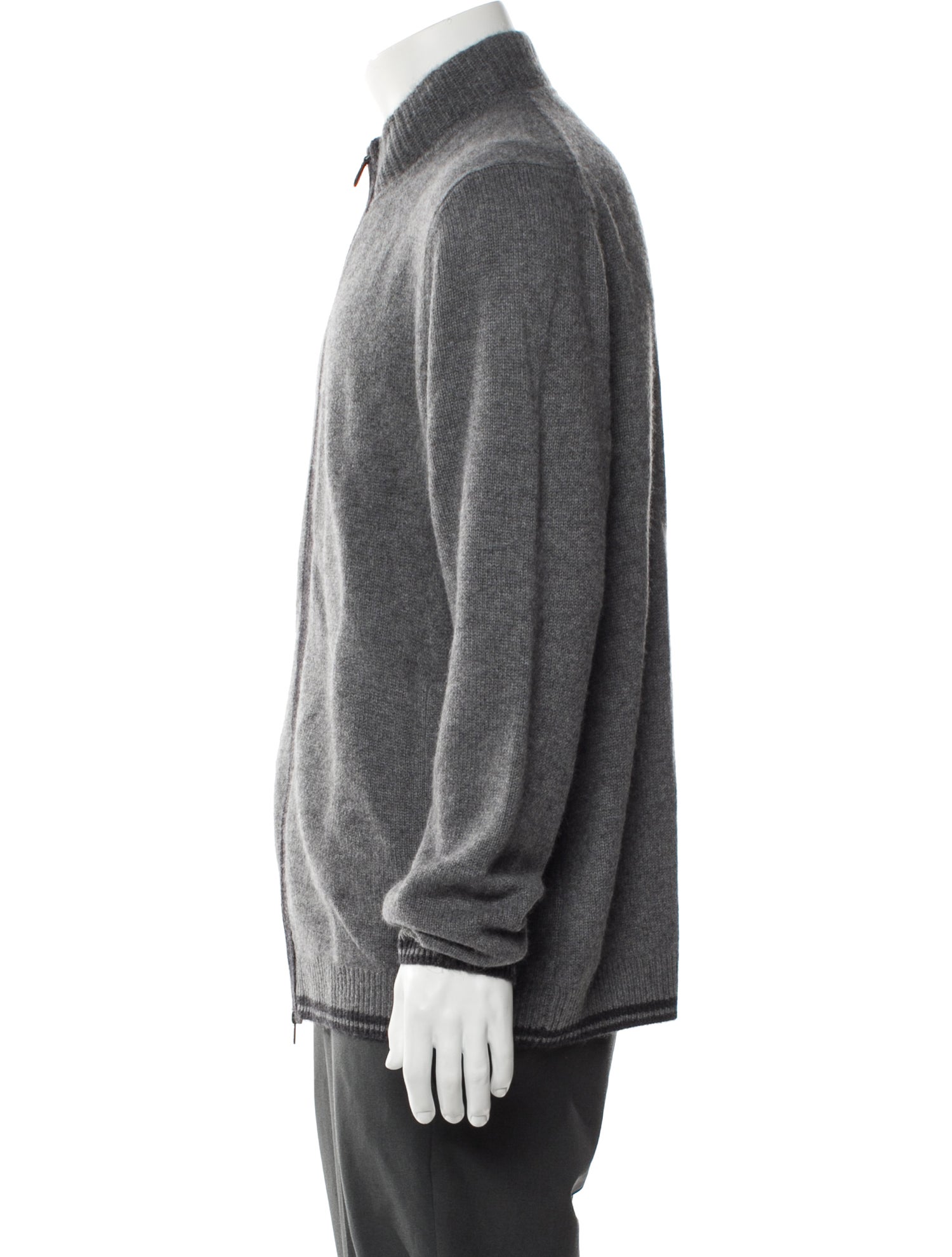 Saks Fifth Avenue Cashmere Turtleneck Cardigan