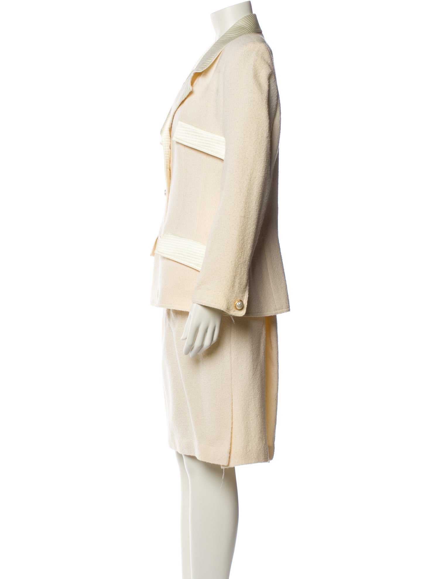 Saks Fifth Avenue Linen Skirt Suit