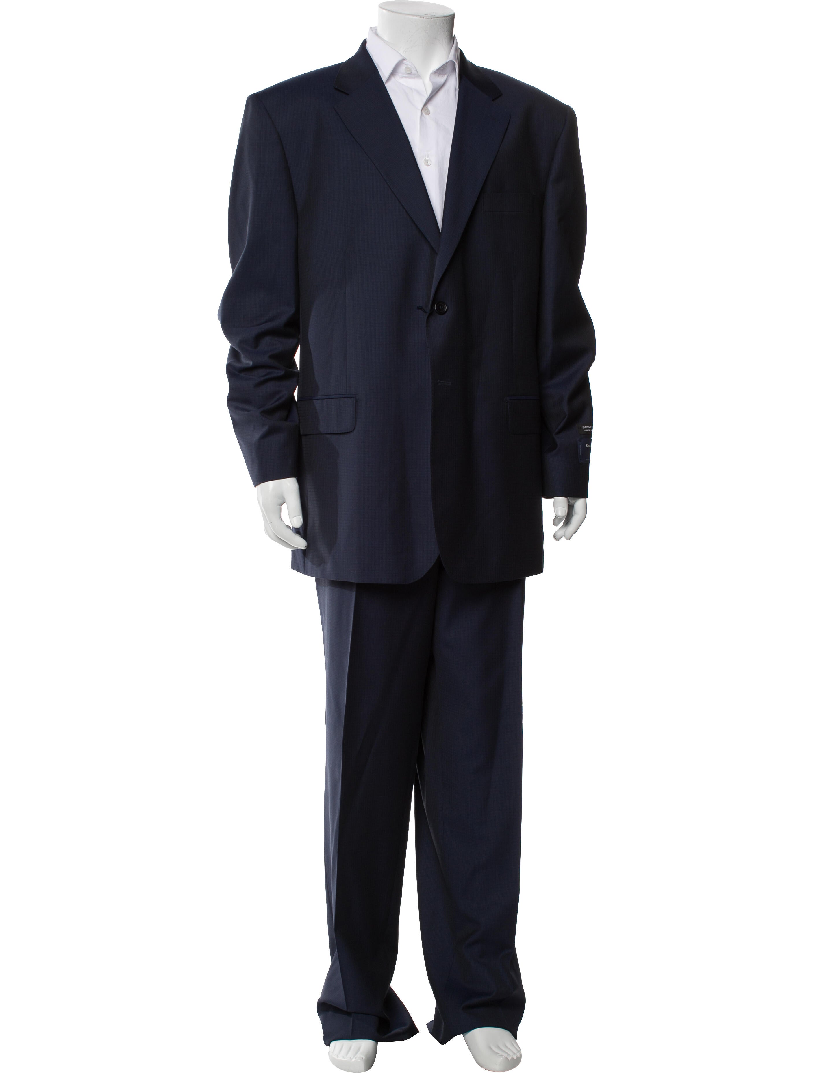 Saks Fifth Avenue Wool Two-Piece Suit