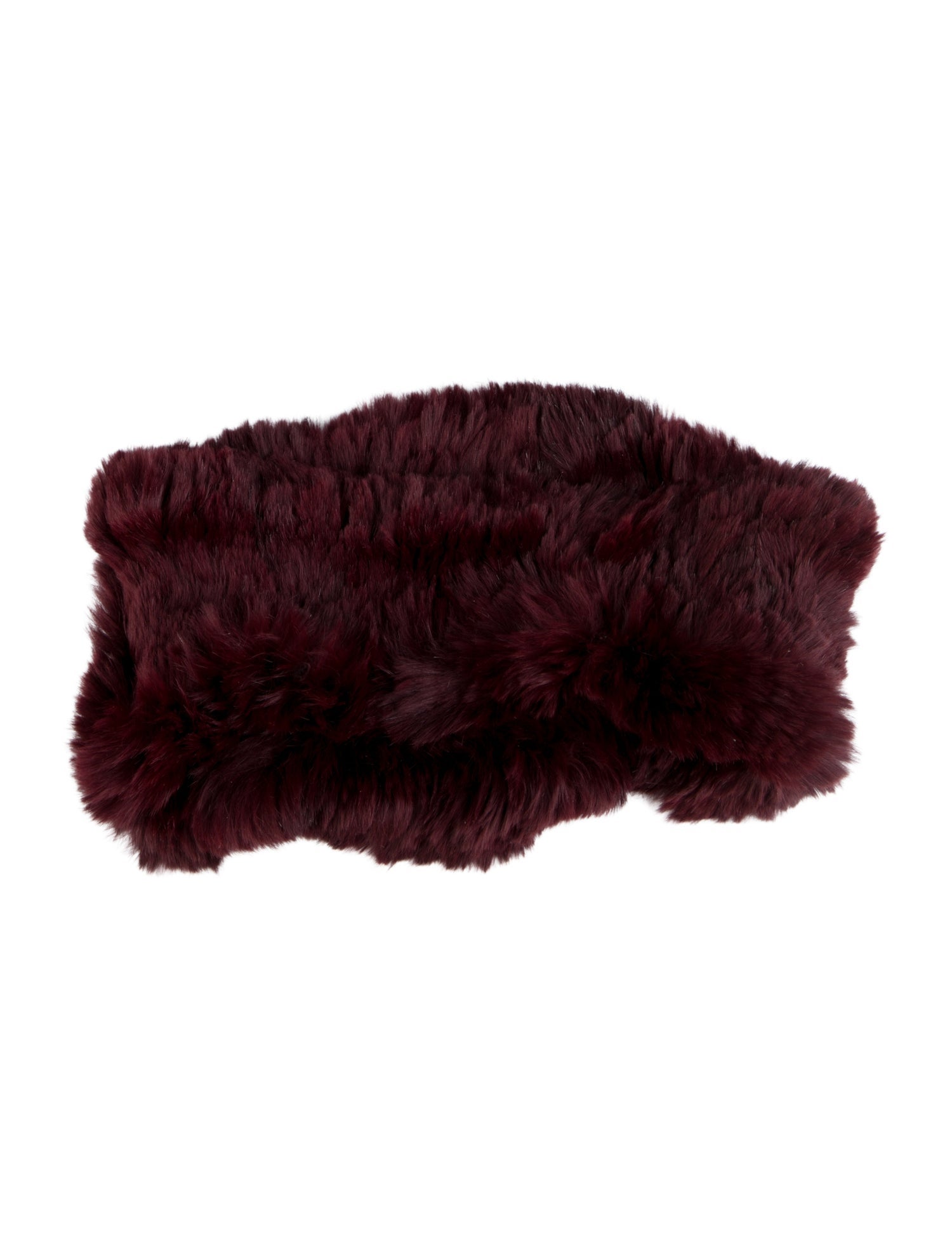 Saks Fifth Avenue Solid Rabbit Fur Headband