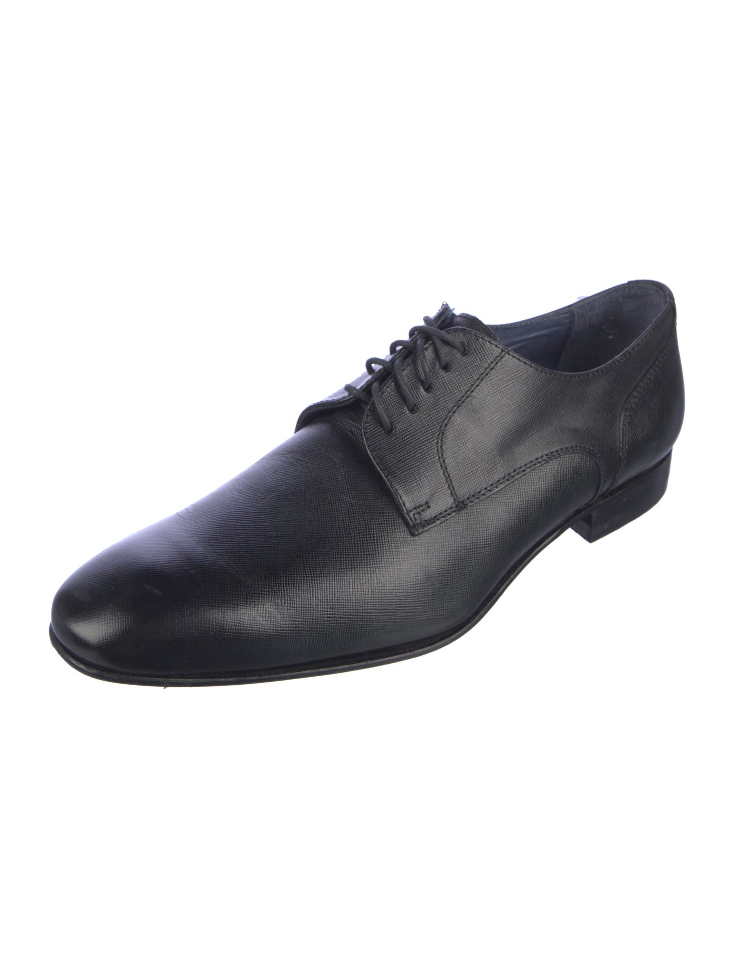 Saks Fifth Avenue Leather Derby Shoes