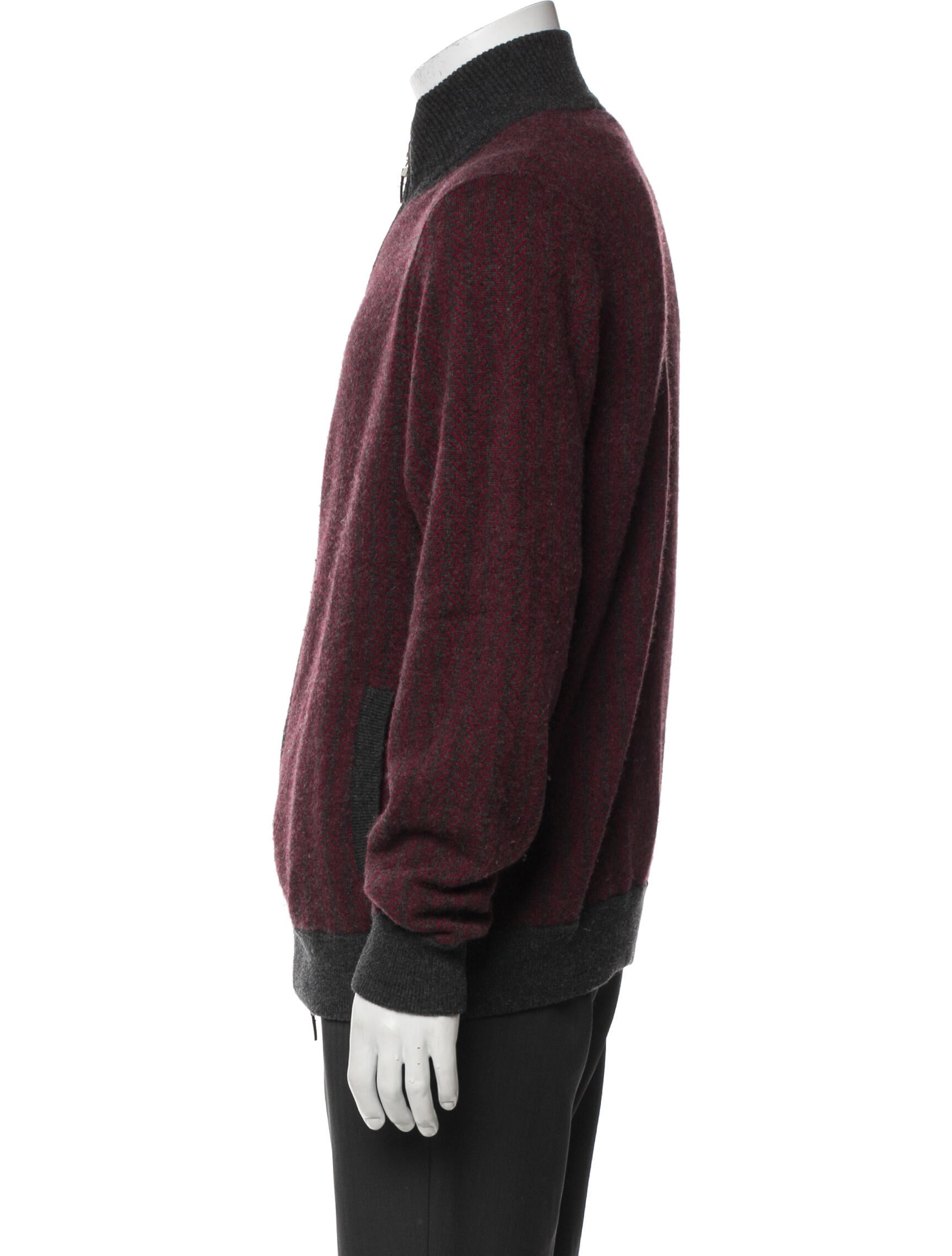 Saks Fifth Avenue Cashmere Bomber Jacket