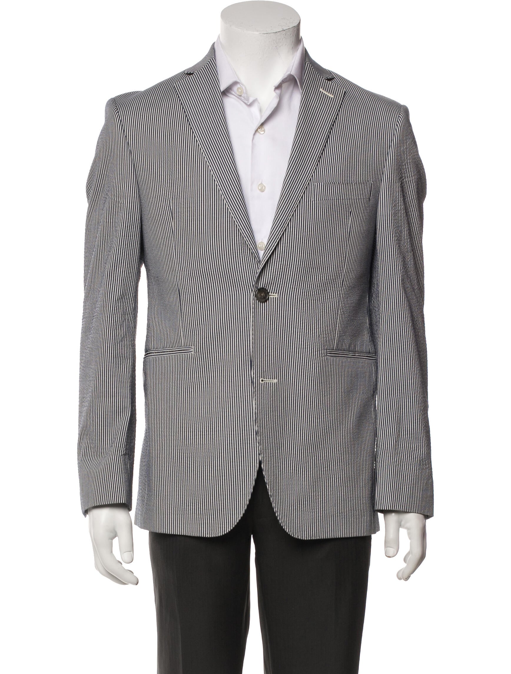 Saks Fifth Avenue Striped Suit