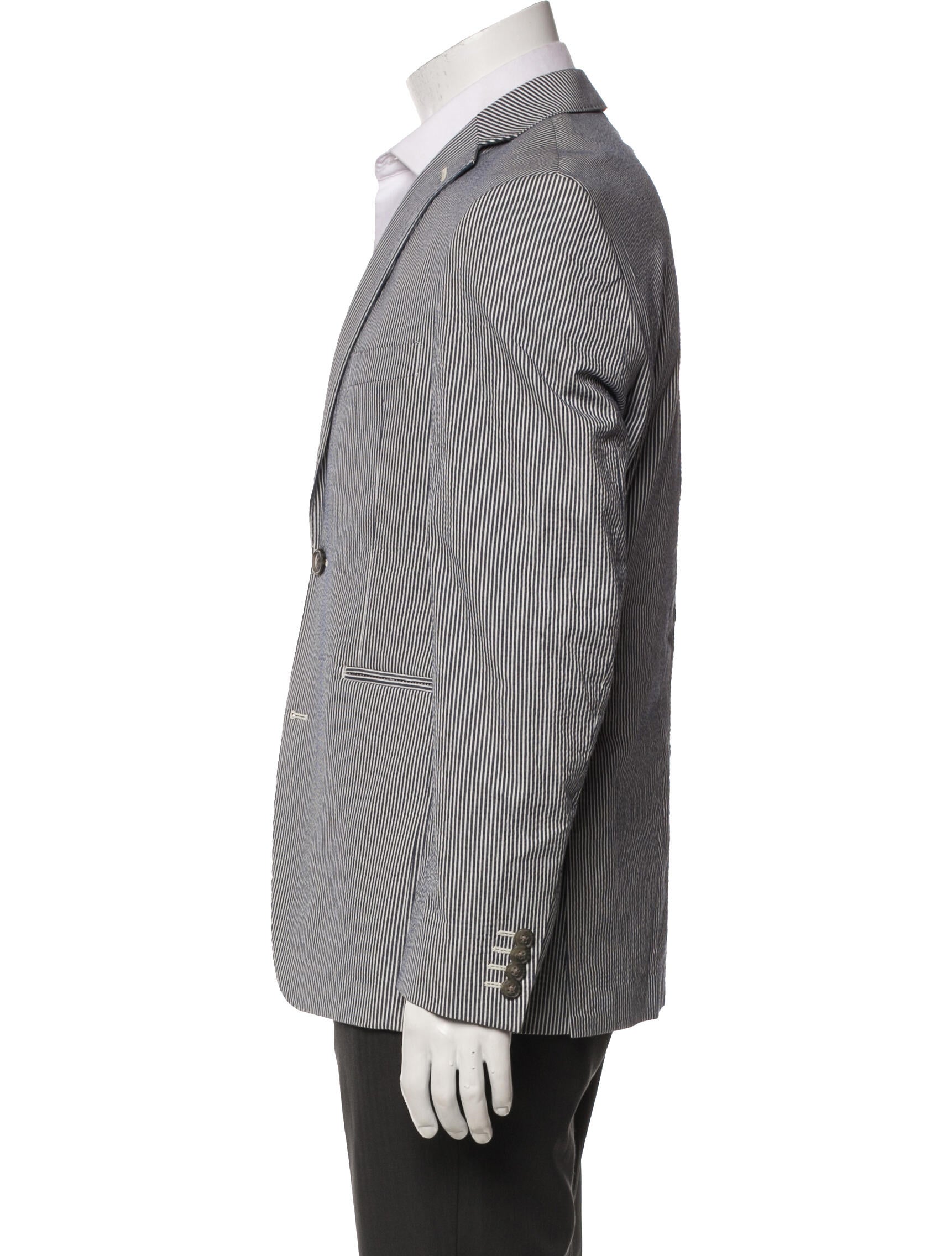 Saks Fifth Avenue Striped Suit