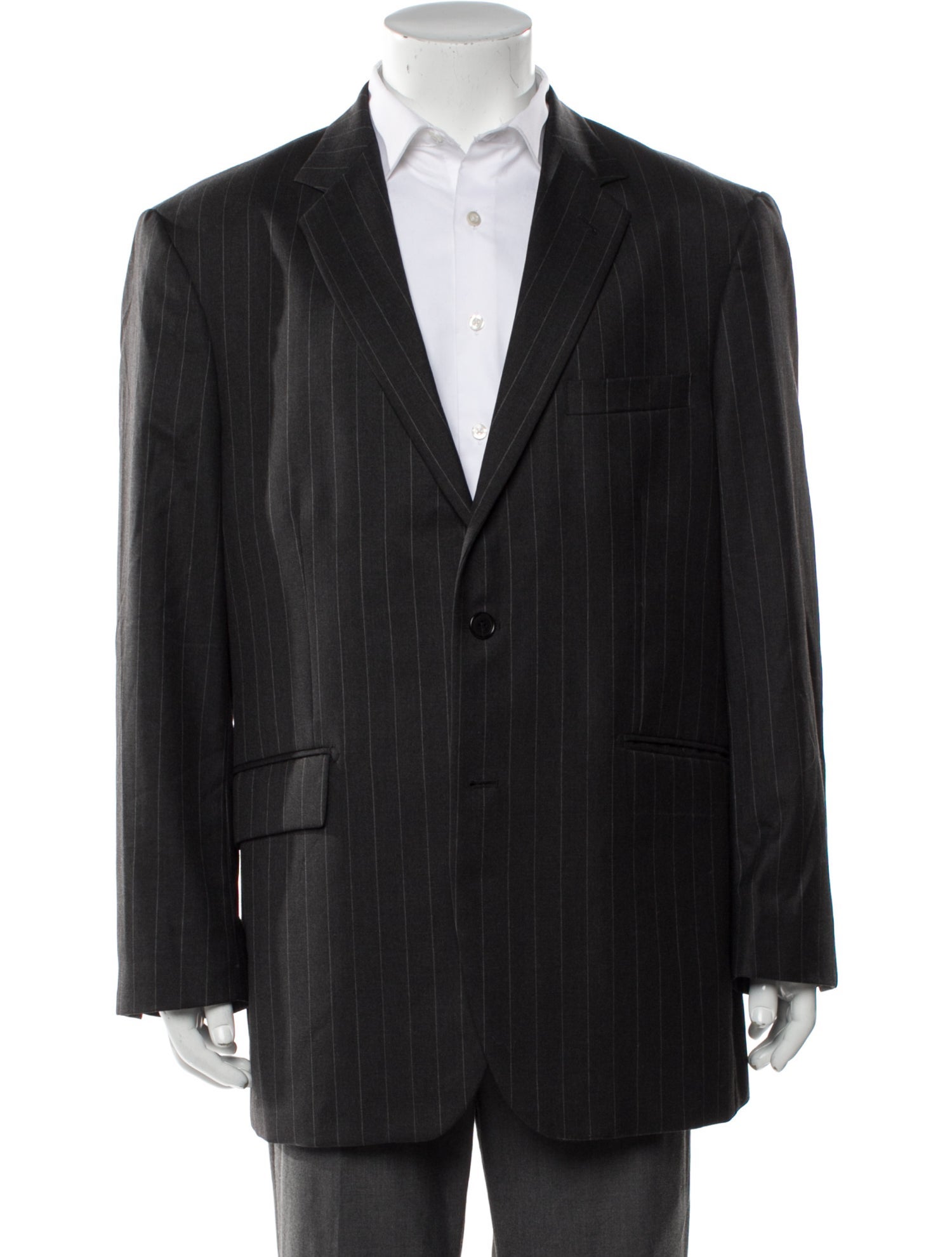 Saks Fifth Avenue Wool Striped Blazer