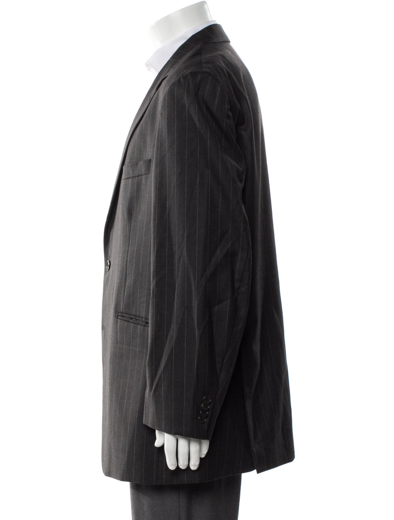 Saks Fifth Avenue Wool Striped Blazer