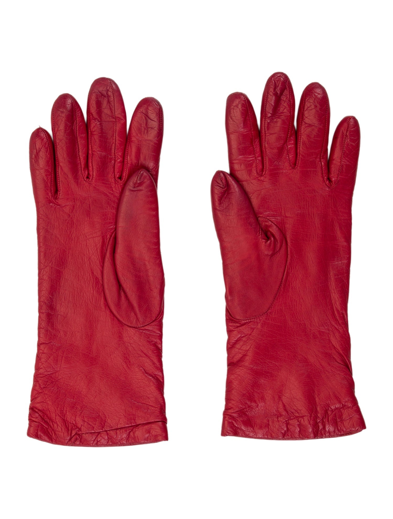 Saks Fifth Avenue Womens 'Leather Gloves