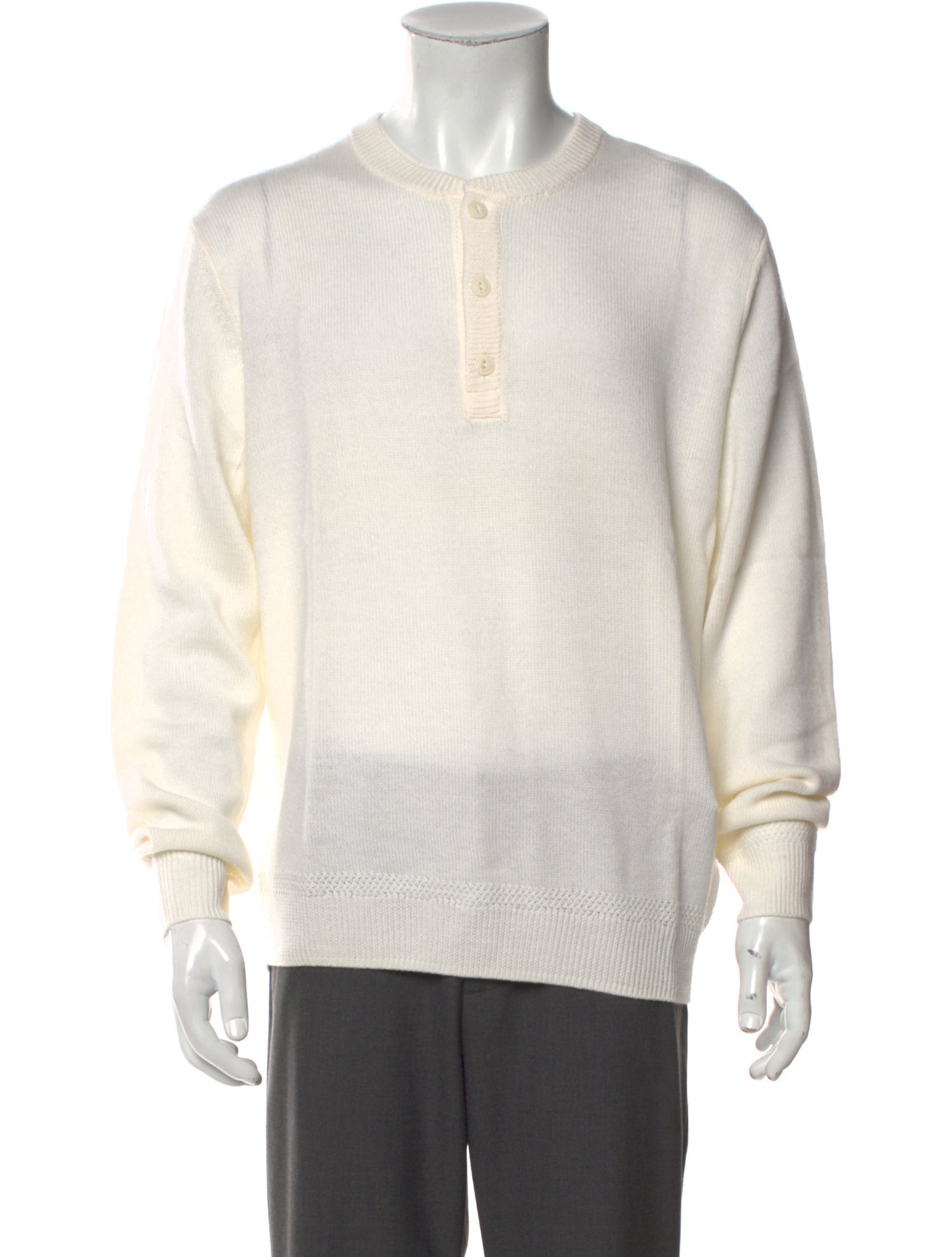 Saks Fifth Avenue Merino Wool Crew Neck Pullover w/ Tags