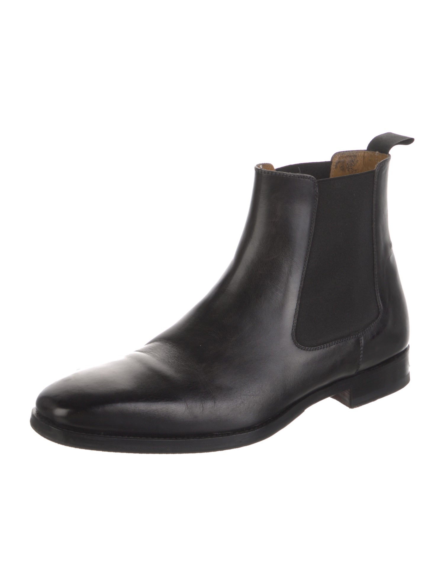 Saks Fifth Avenue Leather Chelsea Boots