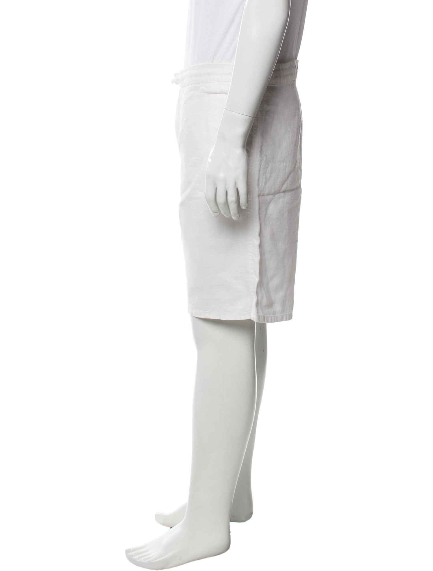 Saks Fifth Avenue Linen Flat Front Shorts