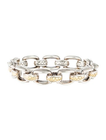 Scott Kay Two Tone Link Bracelet