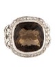 Scott Kay Smoky Quartz & Diamond Dome Ring