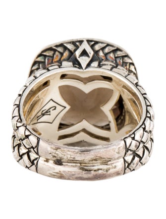 Scott Kay Smoky Quartz & Diamond Dome Ring