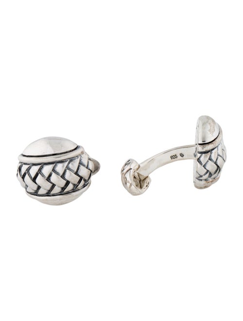 Scott Kay Basket weave Cufflinks