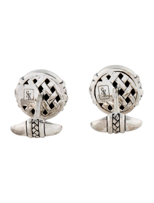 Scott Kay Basket weave Cufflinks