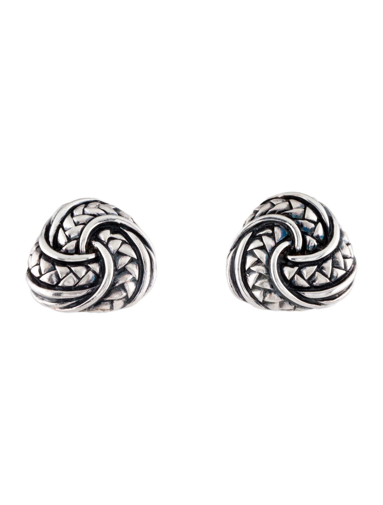 Scott Kay Weaved Knot Stud Earrings